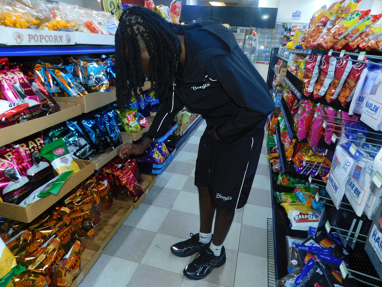 Black Benjis Tracksuit Shorts