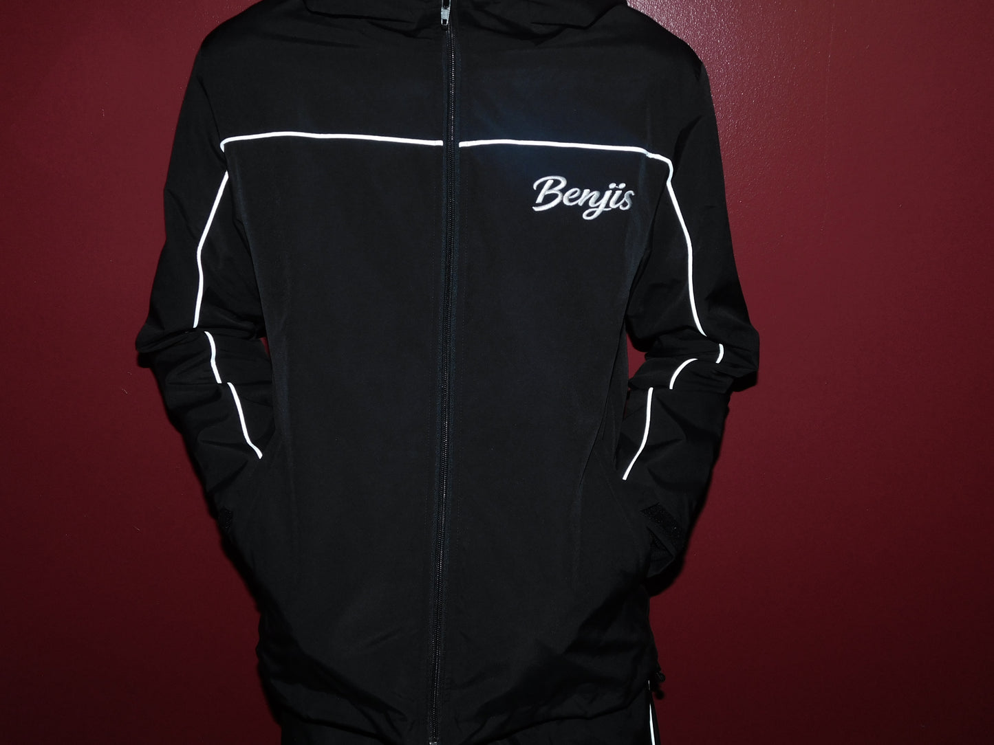 Black Benjis Tracksuit Jacket