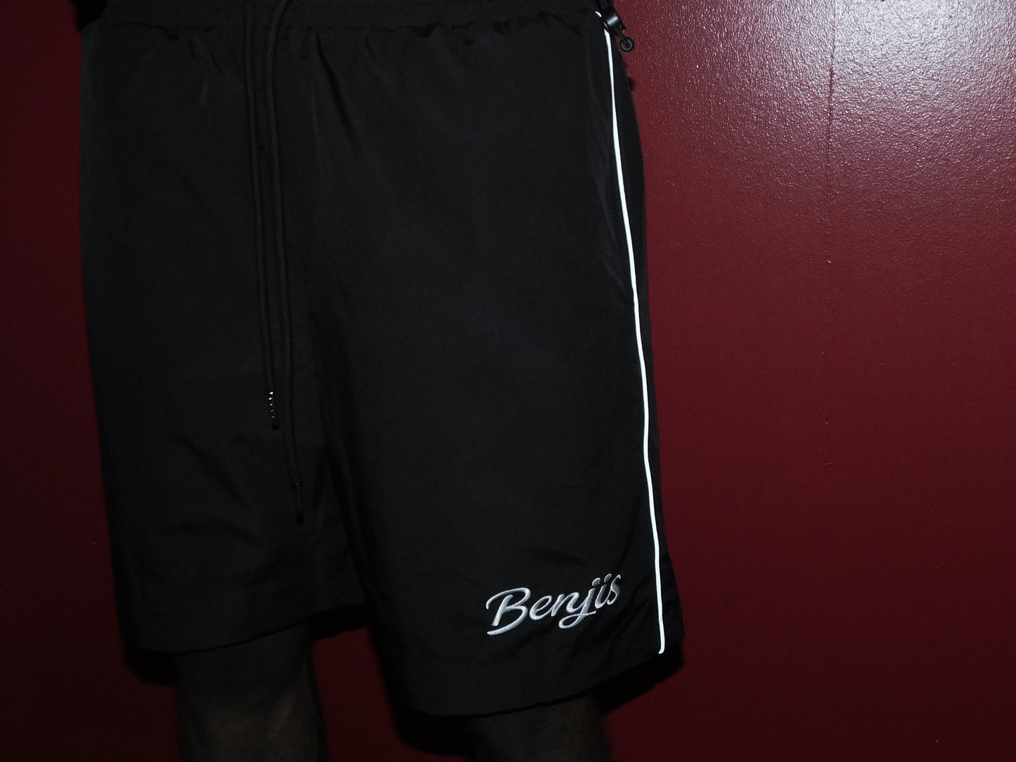 Black Benjis Tracksuit Shorts